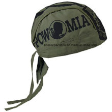 OEM Produce logotipo personalizado personalizado impreso algodón cráneo Biker Cap Bandana Headwrap